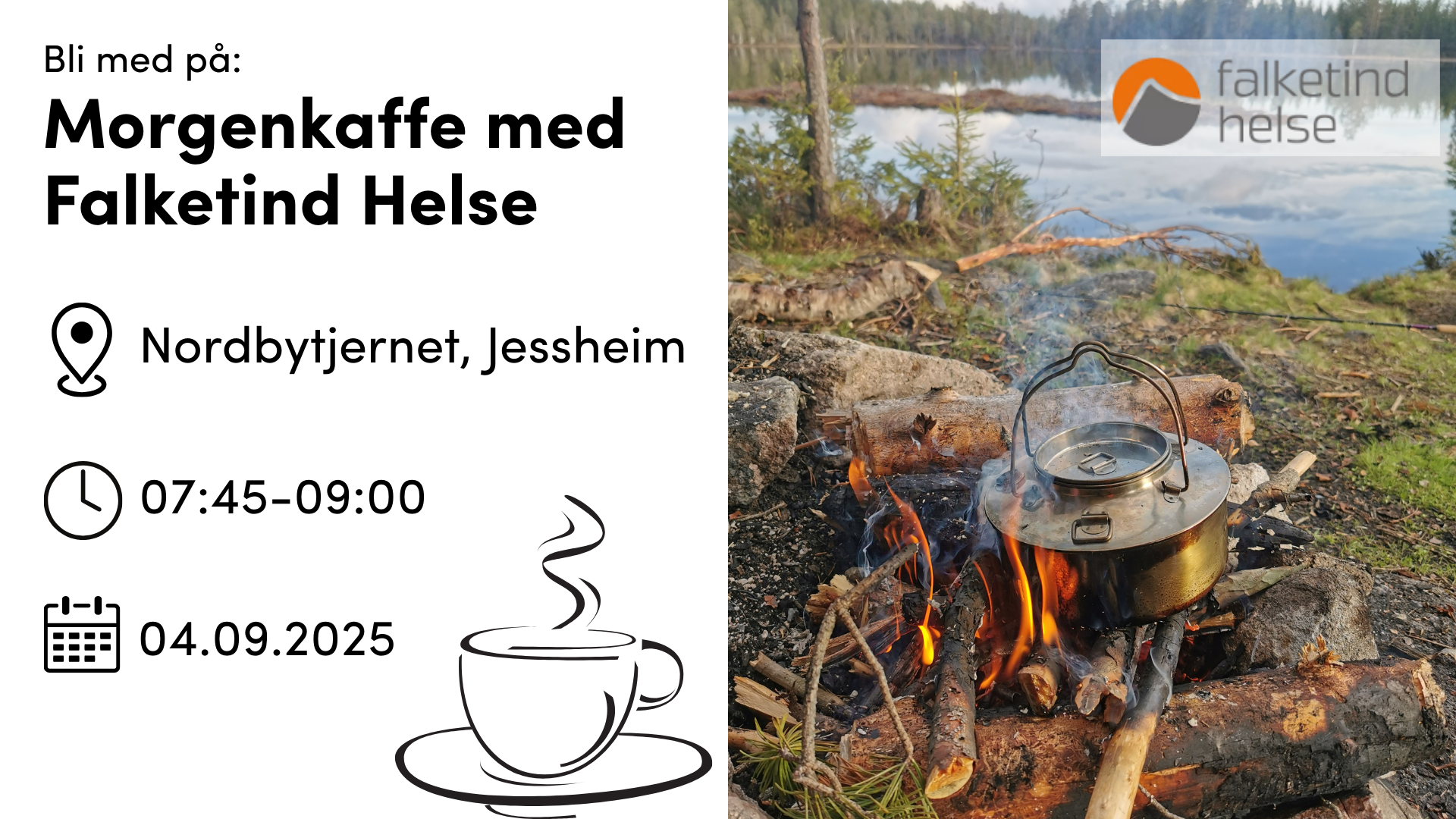 Morgenkaffe med Falketind Helse